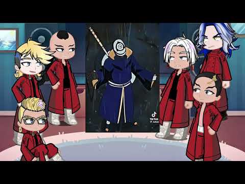 Tokyo revengers react to takemichi as obito  uchiha | naruto shippuden | Gacha life 2 | sasuke