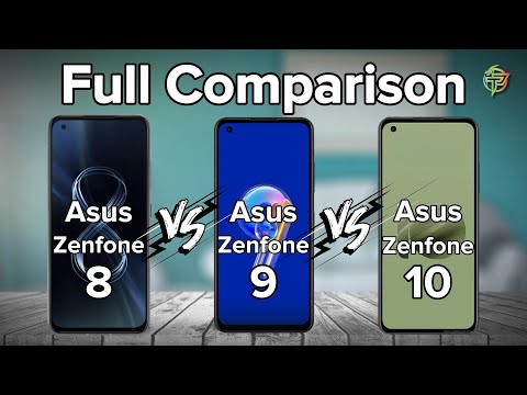 Asus Zenfone 8 Vs Asus Zenfone 9 Vs Asus Zenfone 10 | Full Comparison