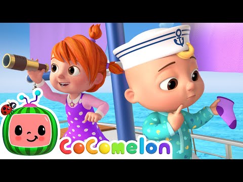 Row Row Row Your Boat (Sea Adventure Edition! ⛵) | CoComelon Nursery Rhymes & Kids Songs