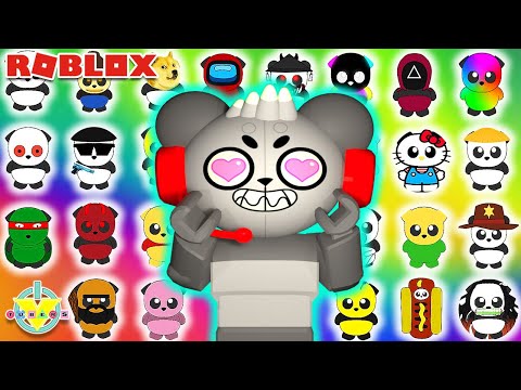 Roblox FIND A PANDA with Robo Combo