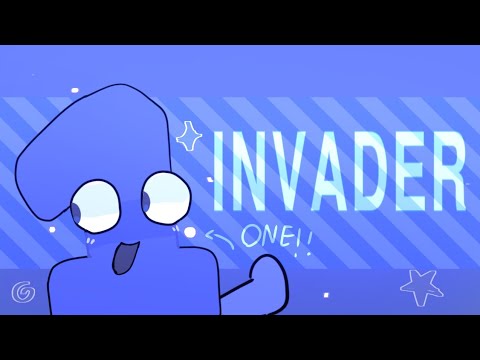 Invader invader!!//animation meme