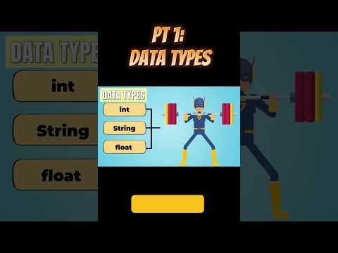 PART 1: Coding & Software Engineering 101: Data Types #datatypes #coding #stemlearning