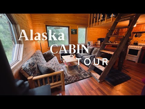 OFF-GRID DIY ALASKAN WILDERNESS CABIN | VIDEO TOUR AND BUILD PHOTOS