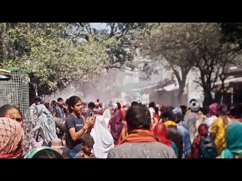 Holi celebration at Vrindavan