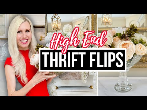 THRIFT FLIP CHALLENGE! CAN I FLIP THESE MYSTERY ITEMS INTO HIGH END DECOR?