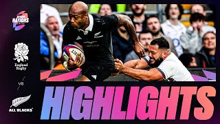 HIGHLIGHTS | ENGLAND V NEW ZEALAND | AUTUMN NATIONS SERIES 2024