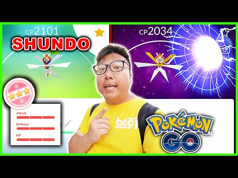 SHUNDO Kartana on the 1st Raid for Raid Hour in Pokemon GO