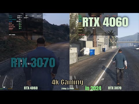 RTX 4060 vs RTX 3070 gaming 4k