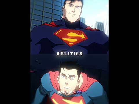 DCAMU Superman vs MAWS Superman (Old Upload)