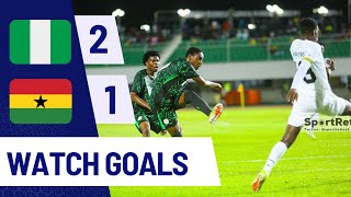 GHANA VS NIGERIA(1-2)-WAFU U20 FINAL-GOALS&HIGHLIGHTS