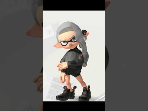 【Splatoon3】イカガールのモノクロファッションショー！#shorts