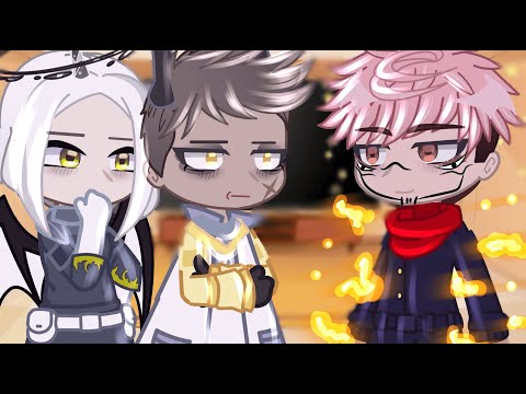 Hazbin Hotel Heaven React To Sukuna || Gacha React