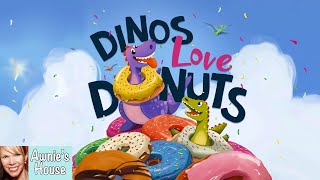 🍩 Kids Book Read Aloud: DINOS LOVE DONUTS Hilarious dinosaur book by Ben Okon and Komal Sharma