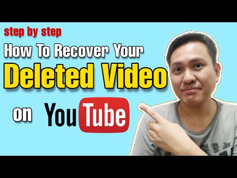 How To Recover A Deleted Videos On Youtube 2020