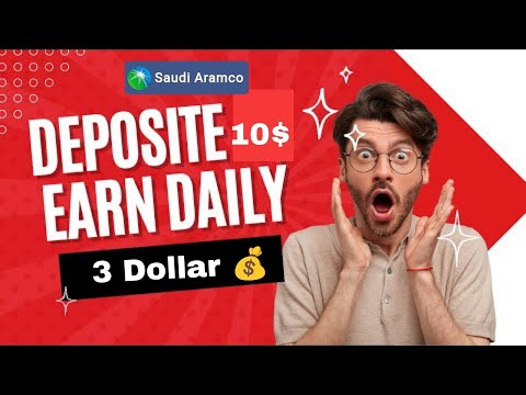 New Saudi Armaco dollar App 2024//Make Money Online at Home/Ghar Bethy paisay kamao online S👇