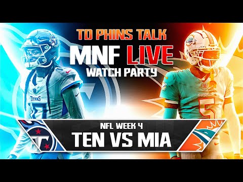 Miami Dolphins vs Tennessee Titans Live Play by Play WATCH PARTY! 🔥🔥🔥🔥🔥