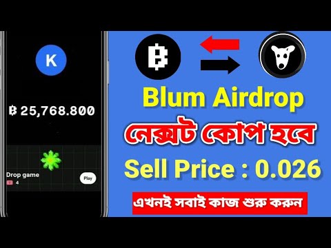 Blum Sell Price $0.026 | BLUM Airdrop -18th Sep On Binance | Blum Listing Date & Price Prediction