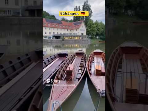 River view of Tübingen 🇩🇪.......... #travel #india #music #germany #song #travel #tour#boat#beauty