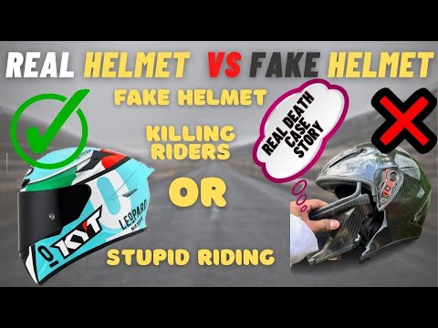 Fake Helmet Kills Biker 😢 Ride Safe || Don't Street Race 🙏