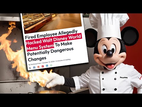 Fired Disney Employee HACKED Their Menus and Changed Allergy Info?!