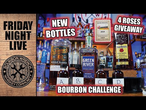 LIVE! New Bottles, Bourbon Challenge & Epic Giveaway! Friday Shenanigans!