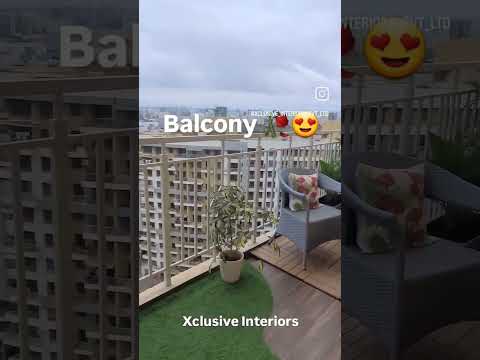 Balcony everyone must crave for ✨️ #balcony #home