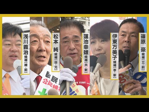 【衆院選2024注目選挙区】神奈川1区 / 横浜市中区・磯子区・金沢区 5人が立候補【News Linkオンライン】