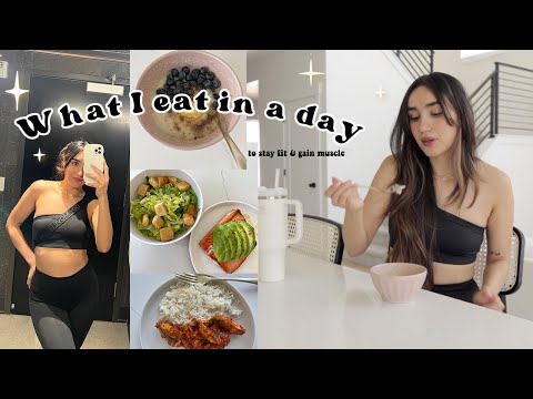 What I Eat In a Day TO STAY FIT & Gain Muscle 💕  MOM, KIDS & TODDLER Meal Ideas 2023