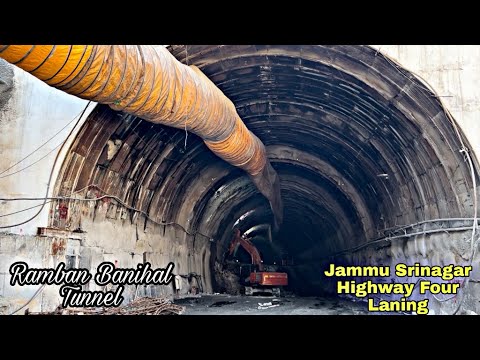 Jammu Srinagar Highway Four Laning | Ramban Banihal Tunnel | Nh44 | Panthyal Tunnel | Digdol Tunnel