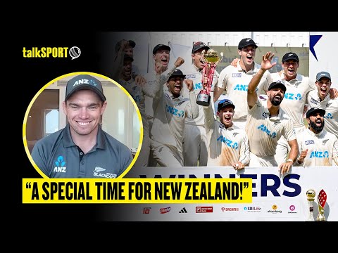 New Zealand Captain Tom Latham Reflects on HISTORIC 3-0 Whitewash Over India! 🔥🇳🇿