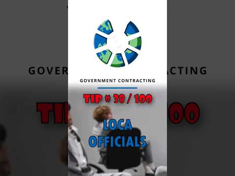 Meet Local Officials | Win Government Contracts! ✅ #smallbusiness #governmentcontracting #money