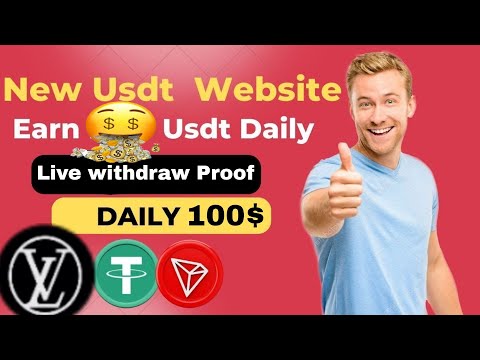 LV New USDt investment Earning App 2024/New Dollar Earning App//Make Money Online at Home