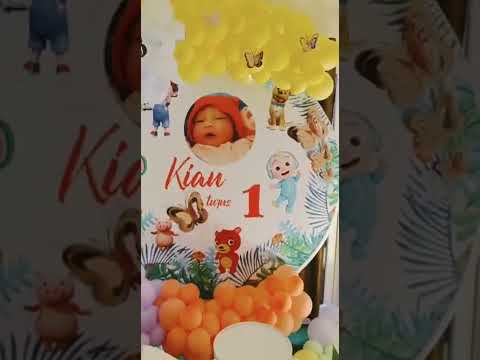 cocomelon decoration at home | cocomelon| Balloon Decoration|