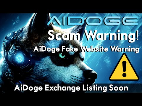 AiDoge Scam Warning...! | AiDoge Fake Website Warning | AiDoge Exchange Listing Soon...!