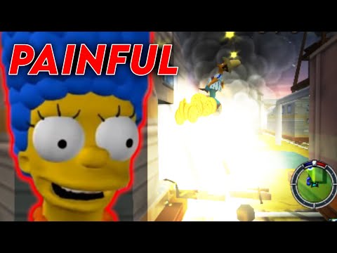 HOW DID THIS HAPPEN (Simpsons Hit & Run Speedrun)