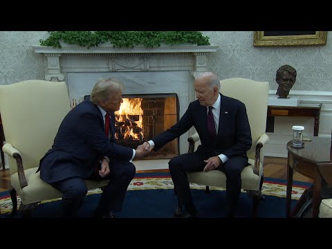 Trump Meets With Biden for Presidential Transition Meeting