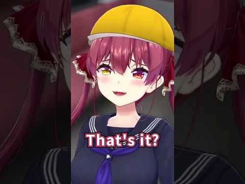 Marine Got Immediately KARMA'D - Platform 8 【 Hololive  Eng Sub 】 #shorts