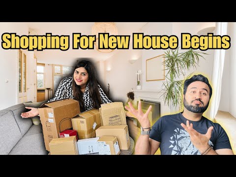 Online Shopping For Our New Dream Home In The UK | Indian Family Vlogs UK