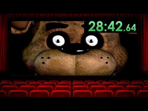 I Bought Every Seat in a Movie Theater To Speedrun FNAF