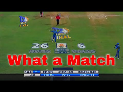 Final Over Thrilling Match | Best Ever Match | Best Match In Cricket History | Cricinpo