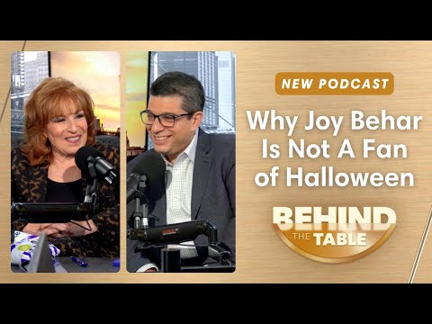 Joy Behar Is Not A Fan of Halloween | Behind The Table, 10.31.24