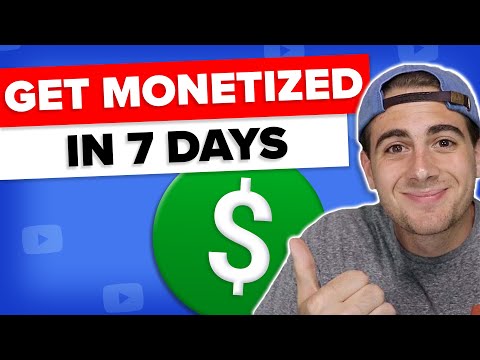 How To Monetize a New YouTube Channel in ONLY 7 Days (works for all niches)