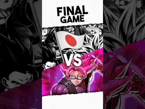 LAST TIME PLAYING AGAINST A JAPANESE PLAYER IN DRAGON BALL LEGENDS!!