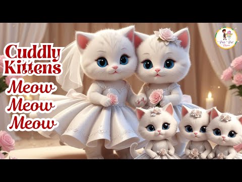 Cuddly Kittens Meow Meow Meow Kids Song | Nursery Rhyme | Polo Pal Rhymes