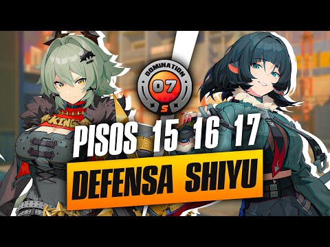 🔥 SE VA COMPLICANDO!! DEFENSA SHIYU 1.2 15, 16, 17 EQUIPOS ZHU YUAN Y CAESAR 🔥 Zenless Zone Zero