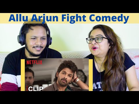 Allu Arjun Police Station Fight Scene |Reaction | Ala Vaikunthapurramloo | Netflix India