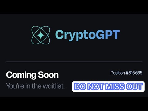 CryptoGPT Airdrop - Coming Soon #DXP