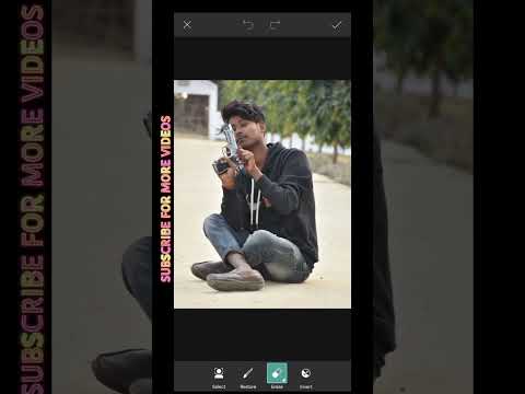 30 sec me background change photo editing in PicsArt #editingshorts #editingtutorial #photoediting