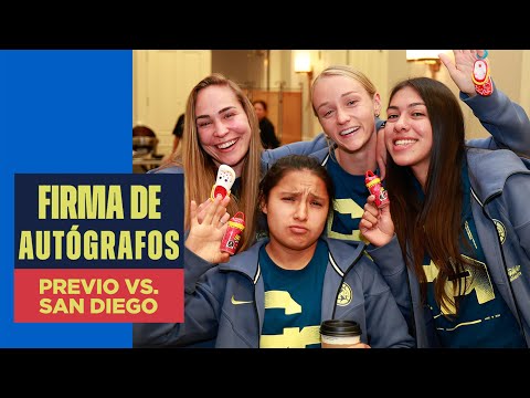 Firma de autógrafos previo vs. San Diego Wave | ¡Juntas en la W Champions Cup! | #EstoEsAmérica