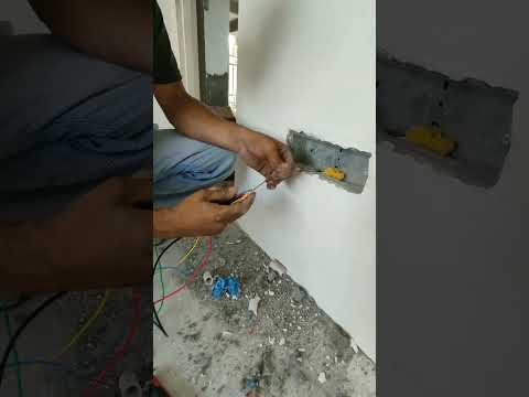 wiring process #electrical #work #work #wiring #trendingshorts #shorts